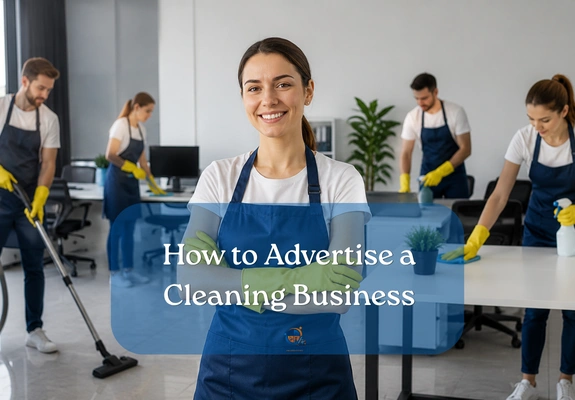 a professional cleaning team