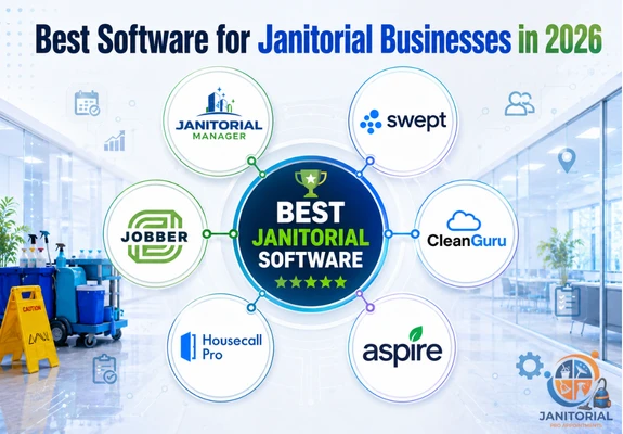 6 software names for janitorial business