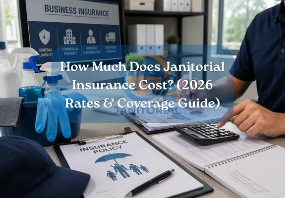 work ongoing of insurance for janitorial business