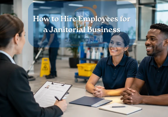 hiring employees for janitorial business
