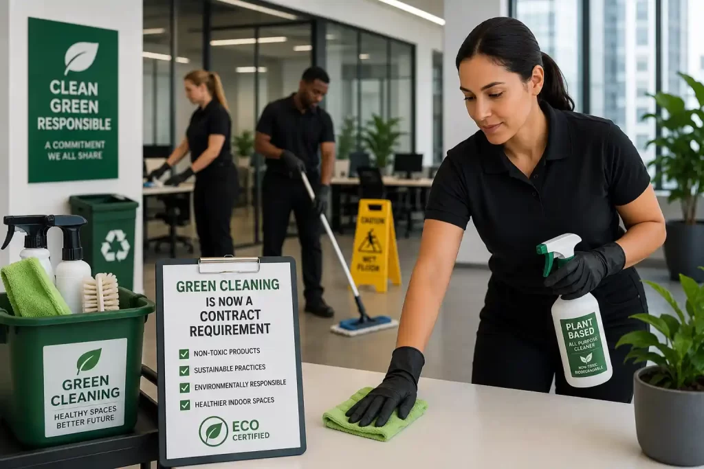 janitorial green cleaning